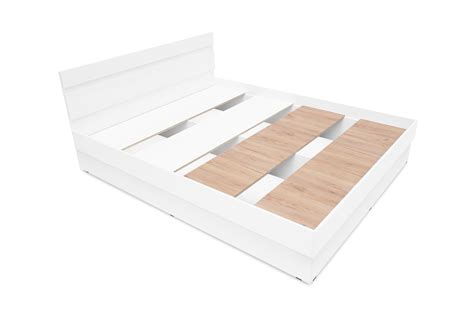 Кровать Челси белый глянец холодный арт. 08-111611 140х200 см ...