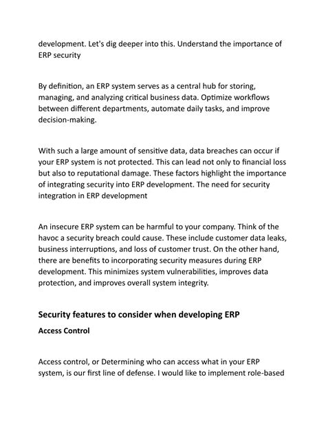 Ppt Ensuring Data Privacy In Your Erp System A Security Checklist