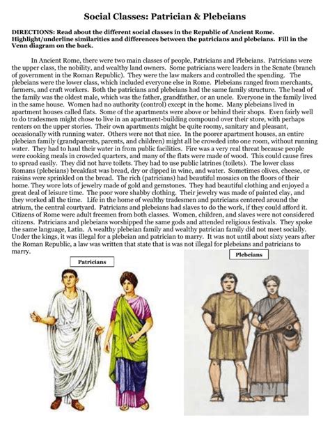 Roman Patricians Clothing