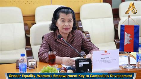 Gender Equality Womens Empowerment Key To Cambodias Development