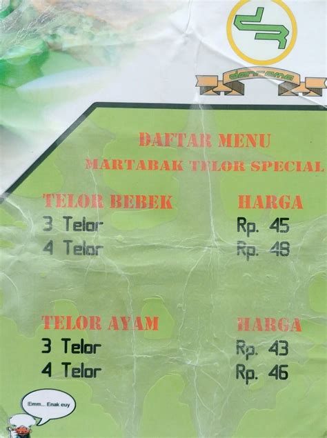 Harga Menu Martabak Dan Rama Abuba Steak Terbaru Di Jakarta