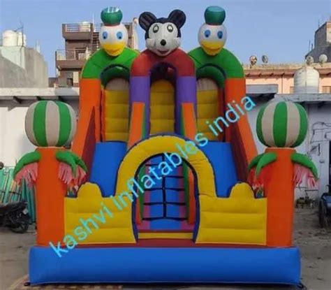 Event Kids Bouncy Castle Slide at Rs 52000 in New Delhi | ID: 23653878091