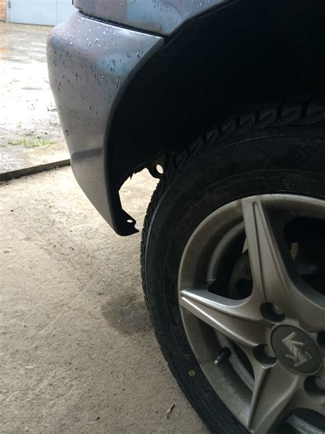Защита арки колеса. Замена. — Chevrolet Lanos, 1,5 л, 2008 года ...