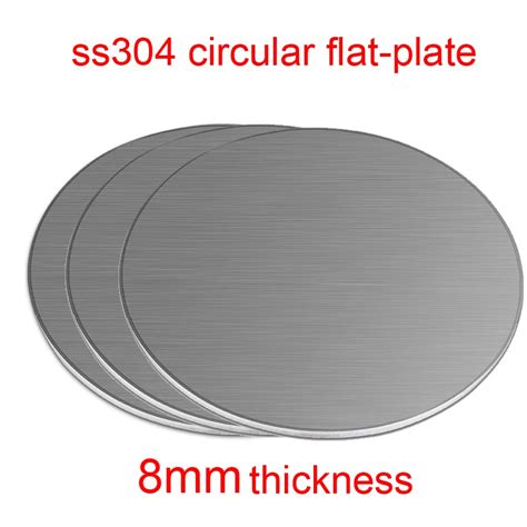 Mm Thickness Stainless Steel Circular Plate Disc Plate Ss