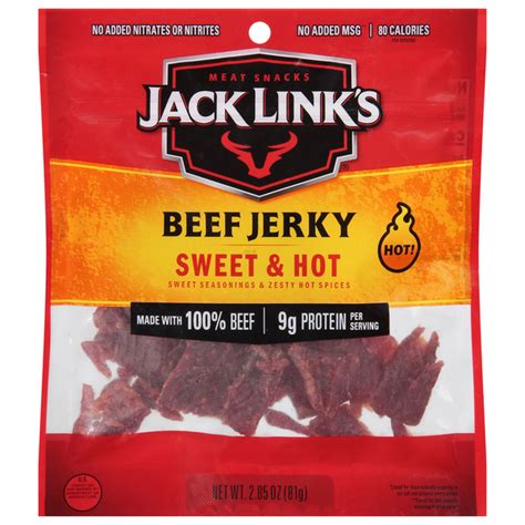 Save On Jack Link S Meat Snacks Beef Jerky Sweet Hot Order Online Delivery GIANT