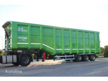 New Jumbo Tipper Trailer For Scrap Nova Hardox 2023 Naczepa Wywrotka