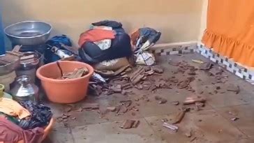 Karnataka Shocker Woman Paraded Naked Tied To Electric Pole After Son Elopes With Girl In