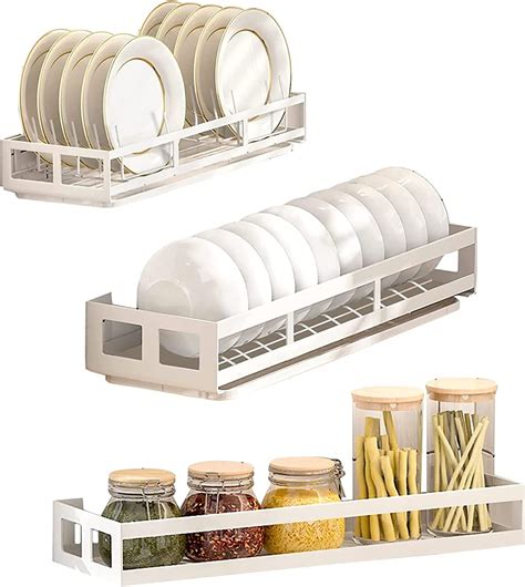 Amazon Kitchen Storage Rack Dish Drainer Rack With Drip Tray