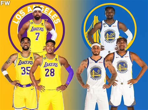 2023-24 Los Angeles Lakers vs. 2023-24 Golden State Warriors (Full Comparison) - Fadeaway World