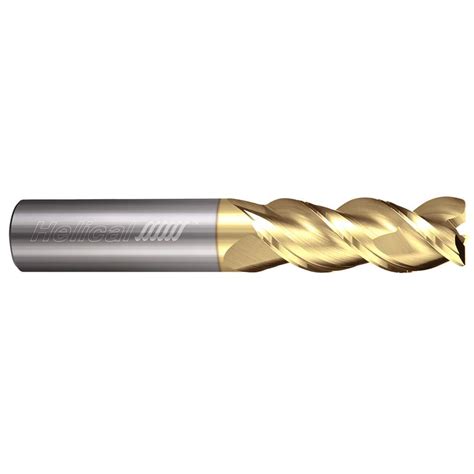 Helical Solutions Corner Radius End Mill 3 8 Dia 2 LOC 0 03