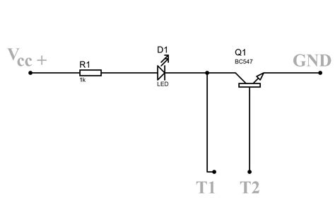 BC547 Transistor ON Touch Switch Circuit – Earth Bondhon