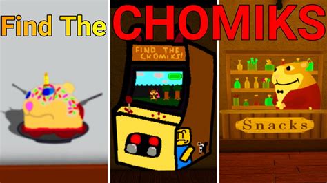 THE BACKROOMS Find The Chomiks Part 45 Roblox YouTube