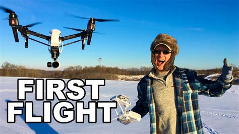 DJI Inspire 1 First Flight Raw First Flight Experience Uncut