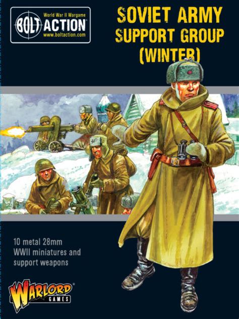 Warlord Games Bolt Action Soviet Army Winter Support Group 402214005