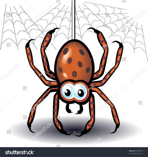 Spider Cartoon Stock Illustration 95984419 Shutterstock