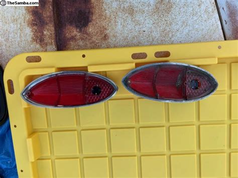 TheSamba VW Classifieds Karmann Ghia Used Tail Light Lenses Pair