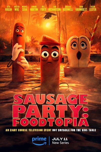 ‘sausage Party Foodtopia Red Band Trailer Is Even More Chaotic Than