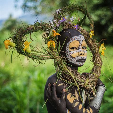 The Omo Valleys Surma Mursi Tribes Vintage 2008 In Hans Silvester