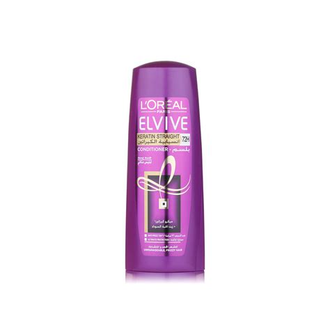 L Oreal Paris Elvive Keratin Straight Conditioner Ml Spinneys Uae