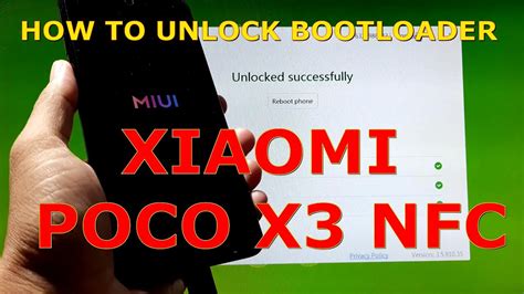 How To Unlock BootLoader Xiaomi POCO X3 NFC YouTube