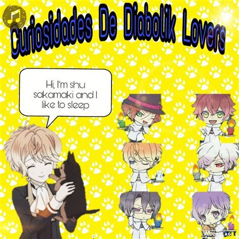 Curiosidades De Diabolik Lovers Diabolik Lovers Amino