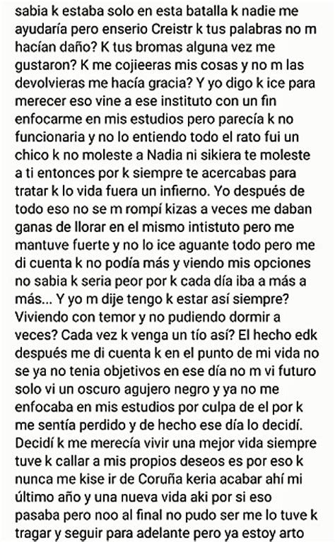 La Carta De Suicidio De Andrés El Menor Que Sufría Acoso Tenía Que