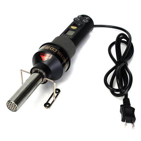 Gj W V Electronic Lcd Heat Gun Hot Air Gun Welding Tools With Nozzles Alexnld