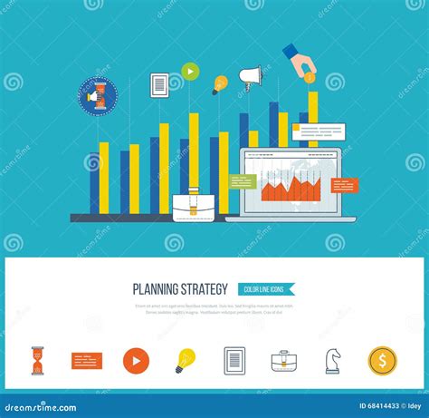 Concepto De La Estrategia Del Planeamiento Crecimiento De La Inversión