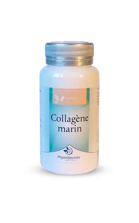 Gélules Collagène marin et Vitamine C 90 gélules Physio Source