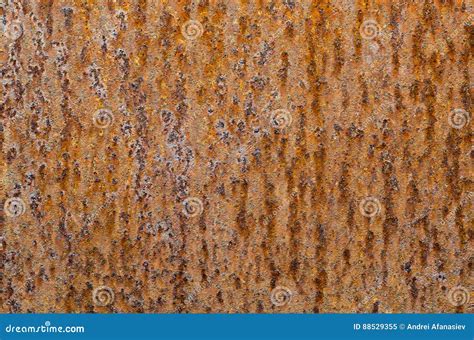 Rust on an Old Sheet of Metal Texture Stock Image - Image of grunge ...