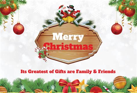 FREE Christmas Greeting Card Templates Examples Edit Online