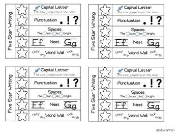 Five Star Writing Reference Pages By Roo S Trunk Tpt