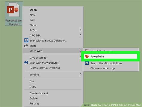 Ways To Open A Pptx File On Pc Or Mac Wikihow Tech