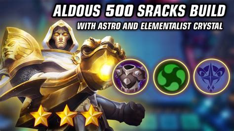 ALDOUS 500 STACKS BUILD IN MAGIC CHESS MOBILE LEGEND COMMANDER