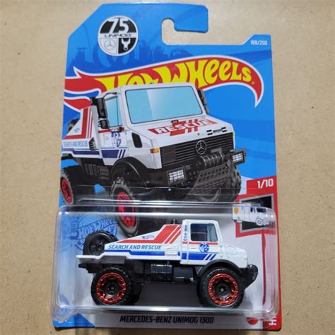 Jual Hot Wheels Mercedes Benz Unimog Hw Rescue White Shopee Indonesia