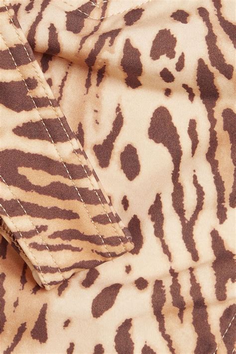ZIMMERMANN Leopard Print Low Rise Bikini Briefs THE OUTNET