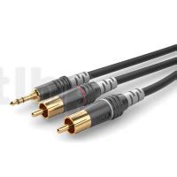 C Ble Audio Y M Mini Jack Mm St R O Vers Double Rca M Le