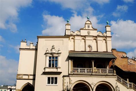 Sukiennice - Krakow. Poland Stock Photo - Image of column, vacation ...