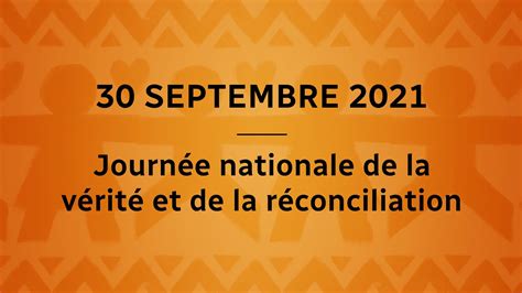 Journée Nationale De La Vérité Et De La Réconciliation Ici Radio