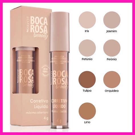 Boca Rosa Corretivo Líquido Máxima Cobertura By Payot Shopee Brasil