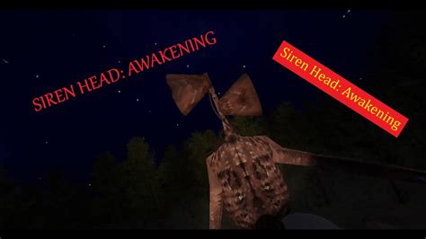 Siren Head Awakening Youtube