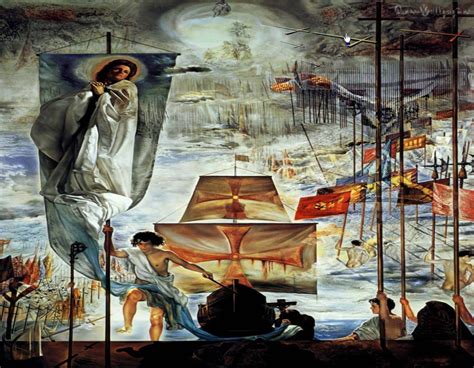 Salvador Dali S The Discovery Of America By Christopher Columbus One