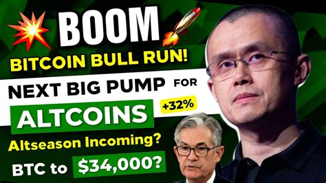 Bitcoin BULL RUN PUMP Next ALTCOINS Going To PUMP HARD BTC To