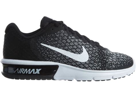 Nike Air Max Sequent 2 Black White Dark Grey W