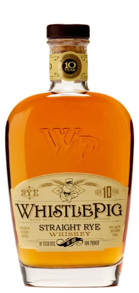 WhistlePig 10 Year Straight Rye Whiskey | Wine.com