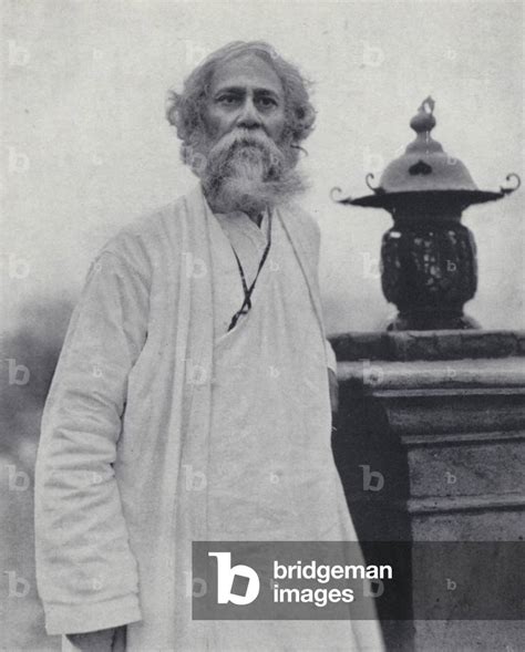 Image Of Rabindranath Tagore Indischer Dichter Komponist Und