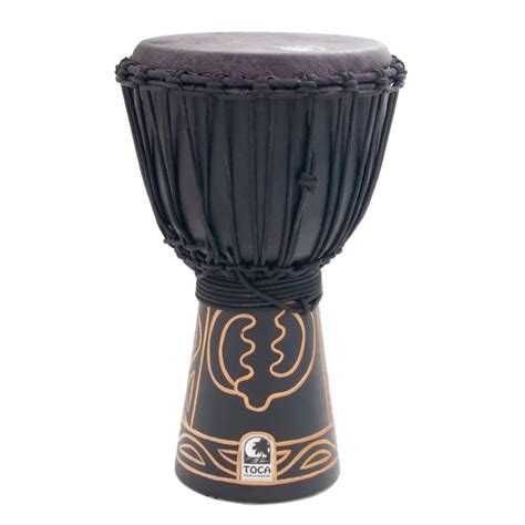 Купить Toca Percussion Black Mamba Djembe ABMD-8, 8", Rope Tuned цена ...