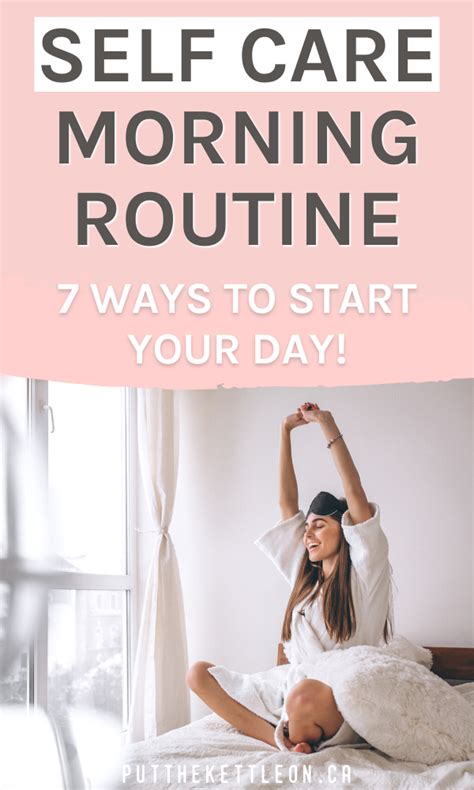 Morning Self Care Routine New Ideas To Start Your Day Artofit