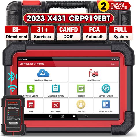 Launch X Crp E Bluetooth Obd Scanner Car Diagnostic Tool All