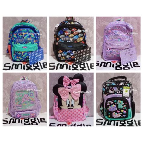 Jual Ready Stock Smiggle Junior Backpack Lets Play Movin Lil Mates